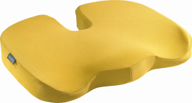 Ortopedyczna poduszka na krzesło Leitz Ergo Cosy, 355x75x455mm, żółty
