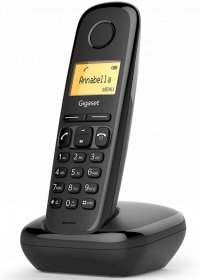 Telefon bezprzewodowy Gigaset DECT A170, czarny