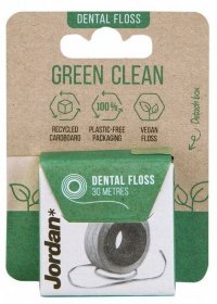 Nić dentystyczna Jordan Green Clean, w rolce, 30m