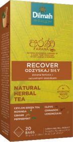 Herbata funkcjonalna w torebkach Dilmah Arana Recover / Odzyskaj siły, 20 sztuk x 1.5g