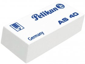 Gumka ołówkowa Pelikan AS 40, biały