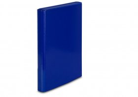 Teczka akademicka VauPe, A4, 35mm, na rzep, niebieski