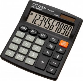 Kalkulator biurowy Citizen SDC-810NR, 10 cyfr, czarny