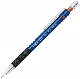 Ołówek automatyczny Staedtler Mars Micro 775, 0.5 mm, z gumką, granatowy