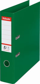 Segregator Esselte No.1 Power, A4, szerokość grzbietu 75mm, do 500 kartek, zielony