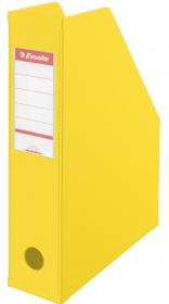 Organizer kartonowy na dokumenty Esselte Vivida, składany , A4, 70mm, do 700 kartek żółty