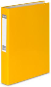 Segregator VauPe FCK, A4, szerokość grzbietu 40mm, do 150 kartek, 2 ringi, żółty