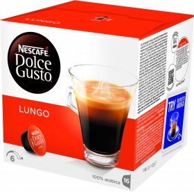 Kawa w kapsułkach Nescafé Dolce Gusto Caffe Lungo, 16 sztuk