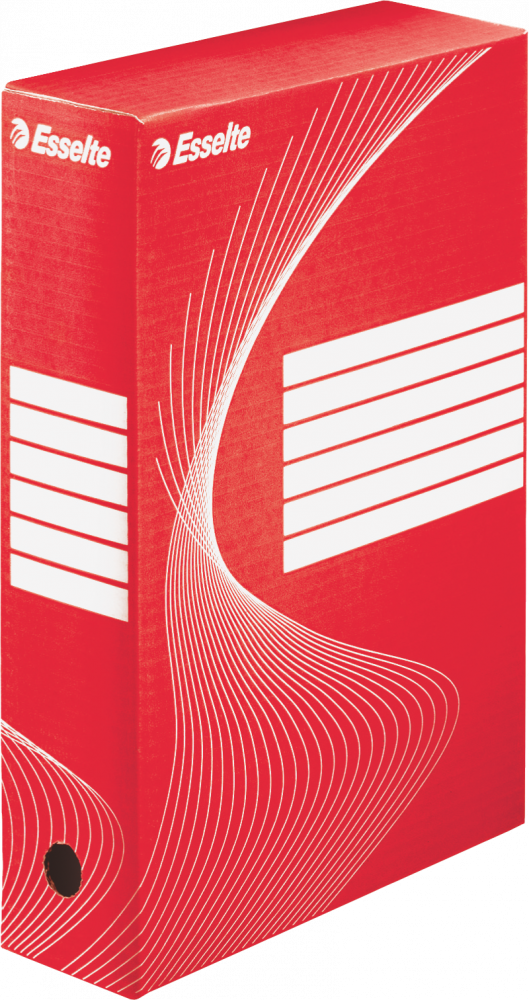 Pudełko archiwizacyjne Esselte Standard 8cm czerwony