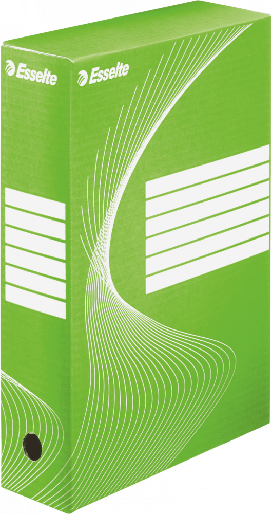 Pudełko archiwizacyjne Esselte Standard 8cm zielony