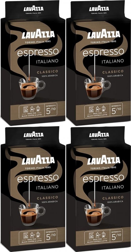 4x 250g Kawa mielona Lavazza Espresso Italiano Classico