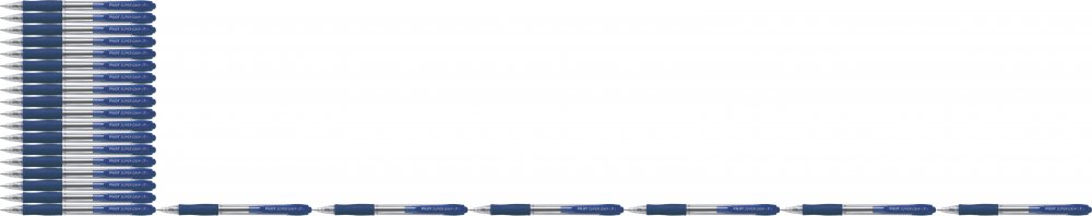 Długopis automatyczny Pilot Super Grip niebieski
