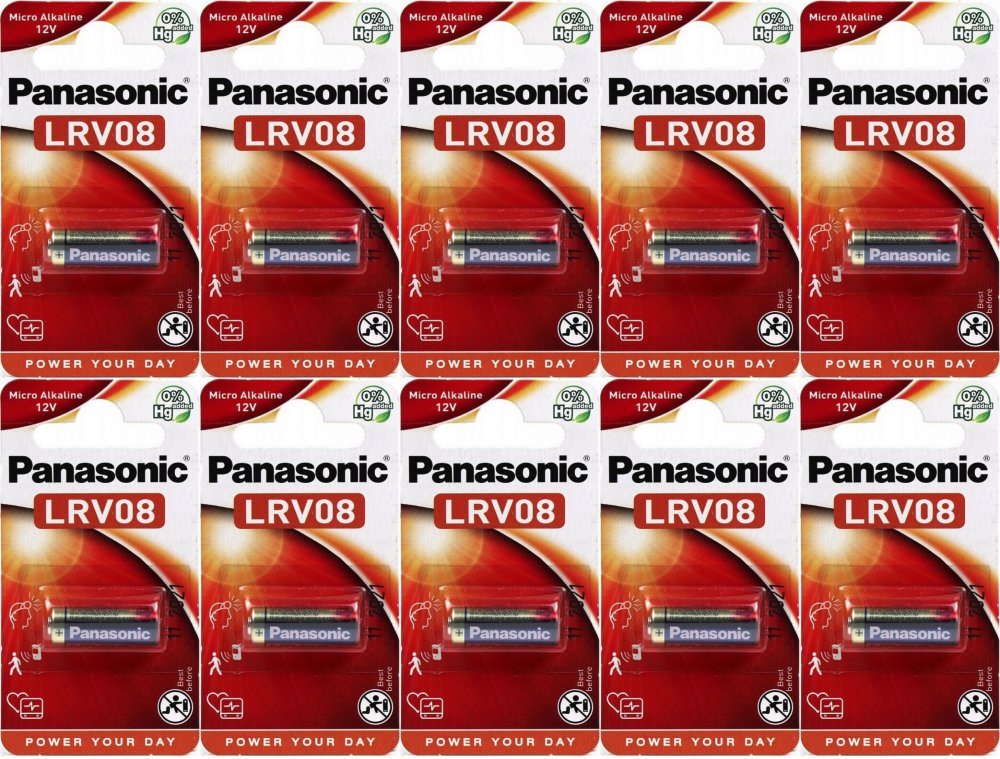 Panasonic bateria alkaliczna LRV08 - 1 szt blister