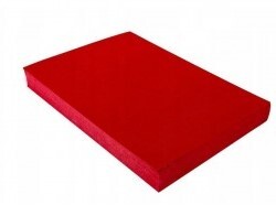 Okładki do bindowania Argo Delta, A4, 250g/m2, skóropodobne, 100 sztuk, czerwony