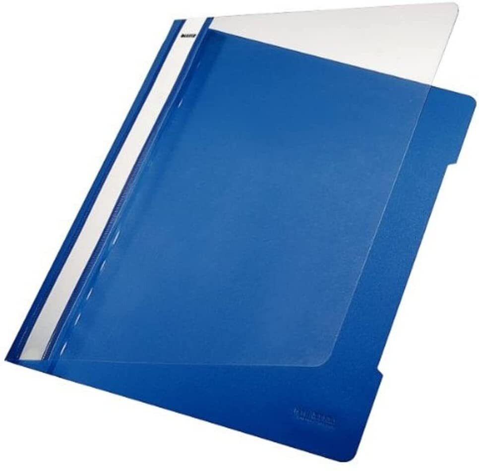 Skoroszyt Leitz PVC A4 twardy niebieski