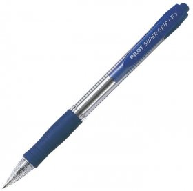 Długopis automatyczny Pilot, Super Grip, 0.7mm, niebieski